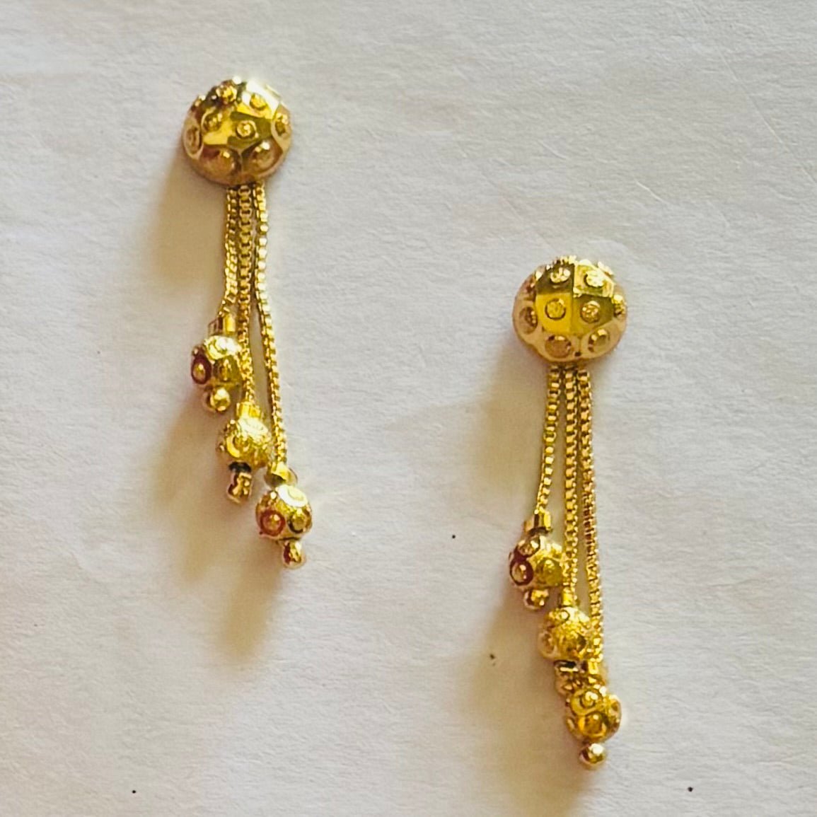 4 Gold Plated Earrings Combo - RYZZ