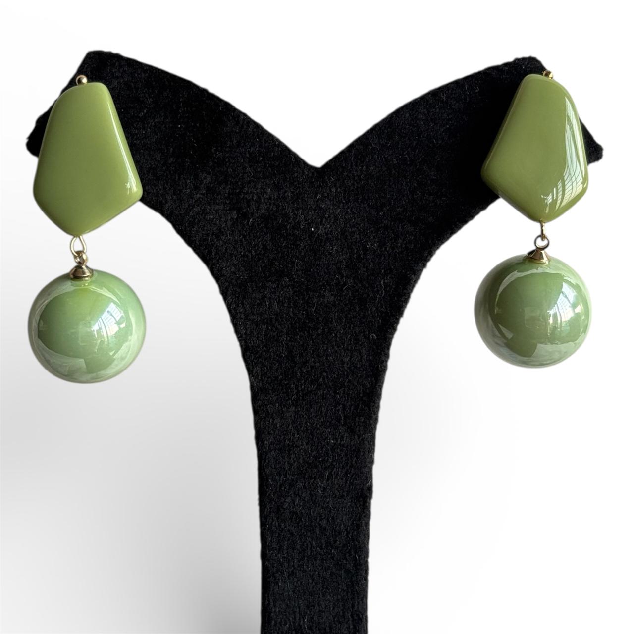 Trendy Black Dangle Earrings Available in Several Colours - RYZZ