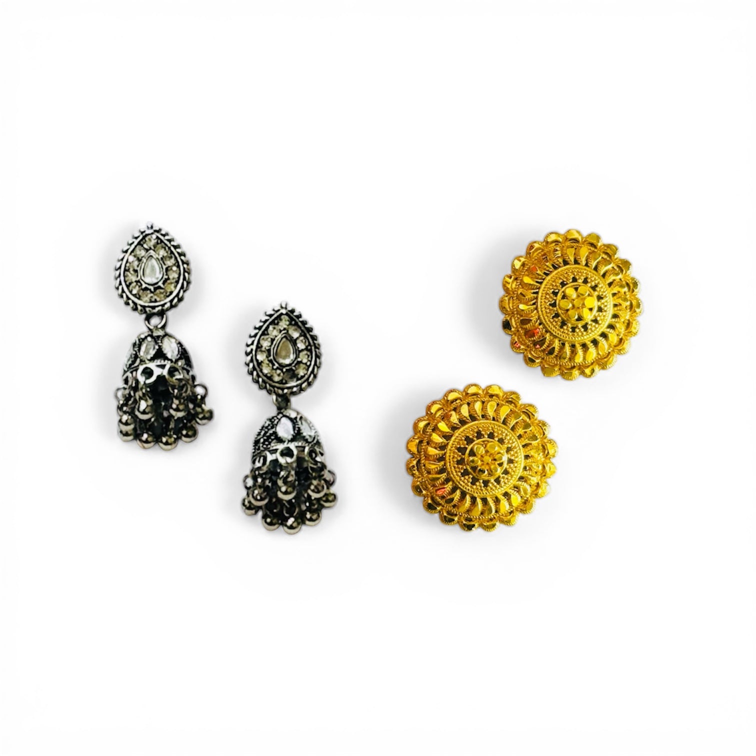 Combo of 2 Traditional Earrings - RYZZ