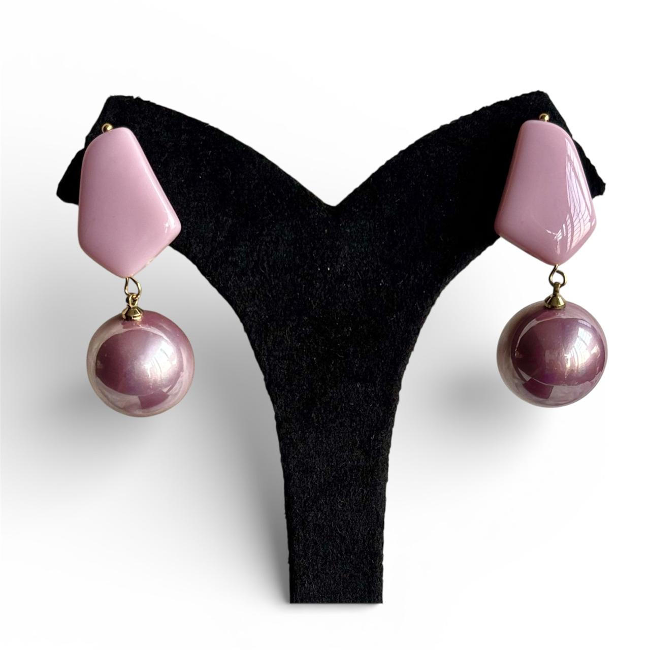 Trendy Black Dangle Earrings Available in Several Colours - RYZZ