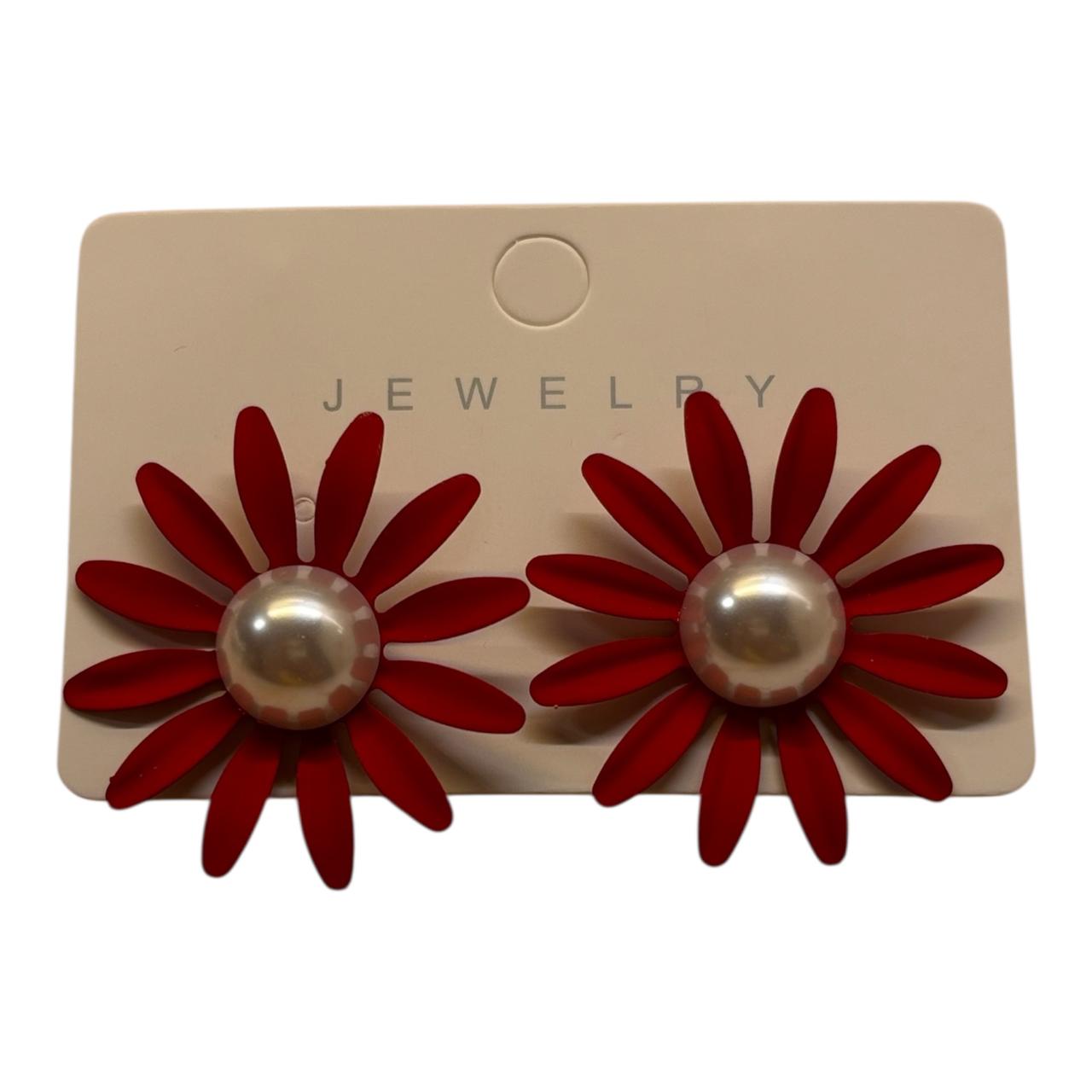 Floral Colourful Earrings in Korean Design for the glam look - RYZZ