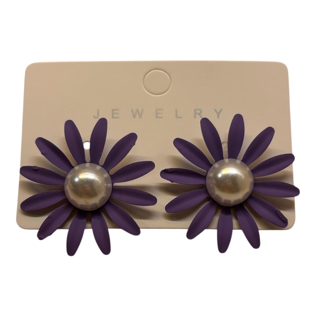 Floral Colourful Earrings in Korean Design for the glam look - RYZZ