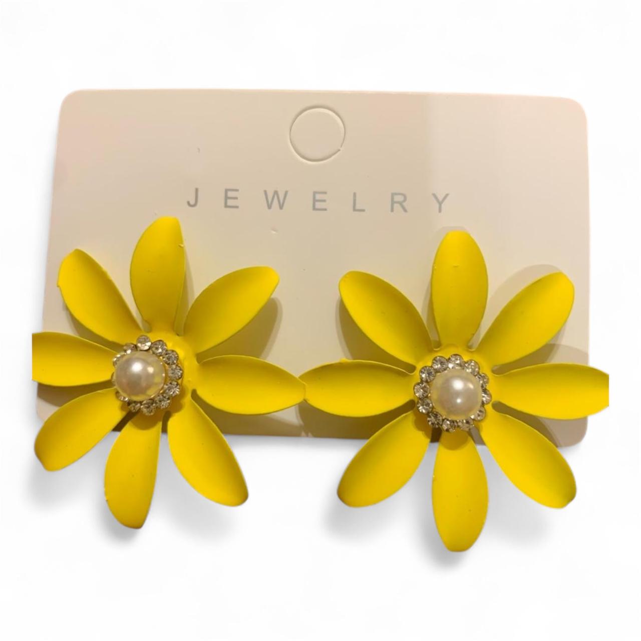 Floral Fashion Dangle Earrings | Fresh Korean Design - RYZZ