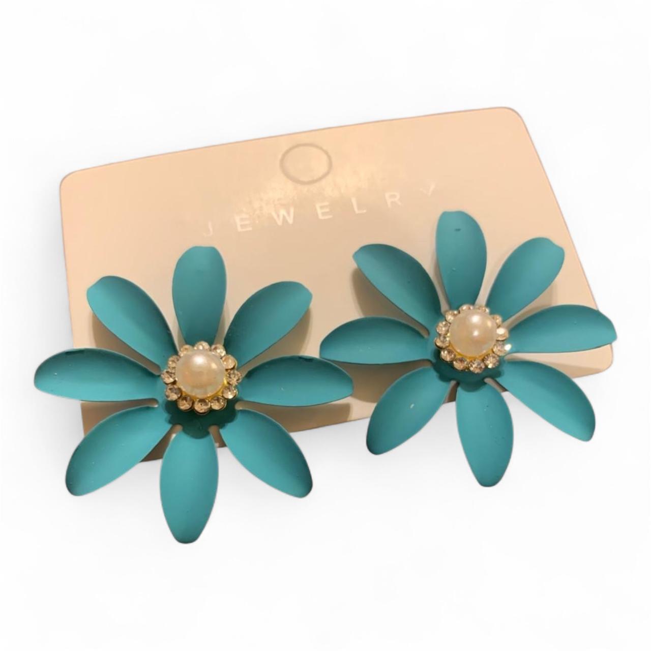 Floral Fashion Dangle Earrings | Fresh Korean Design - RYZZ