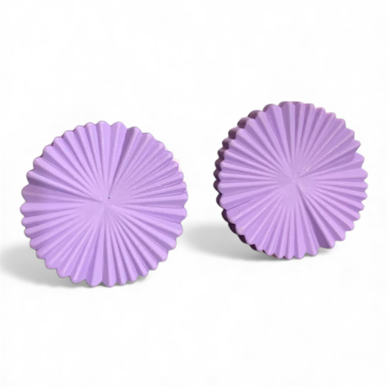 Round Stud Earrings Korean Design - RYZZ