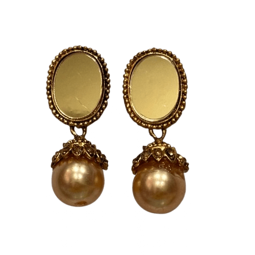 Navratri Mirror Jhumka Earrings for Girls - RYZZ