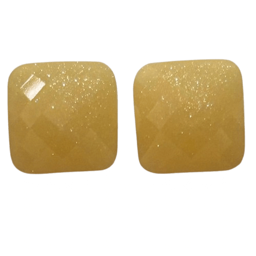 Gleaming Cushion-Cut Shimmer Earrings - RYZZ