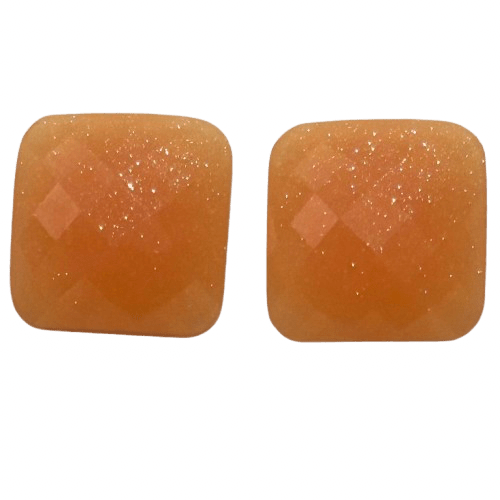 Gleaming Cushion-Cut Shimmer Earrings - RYZZ
