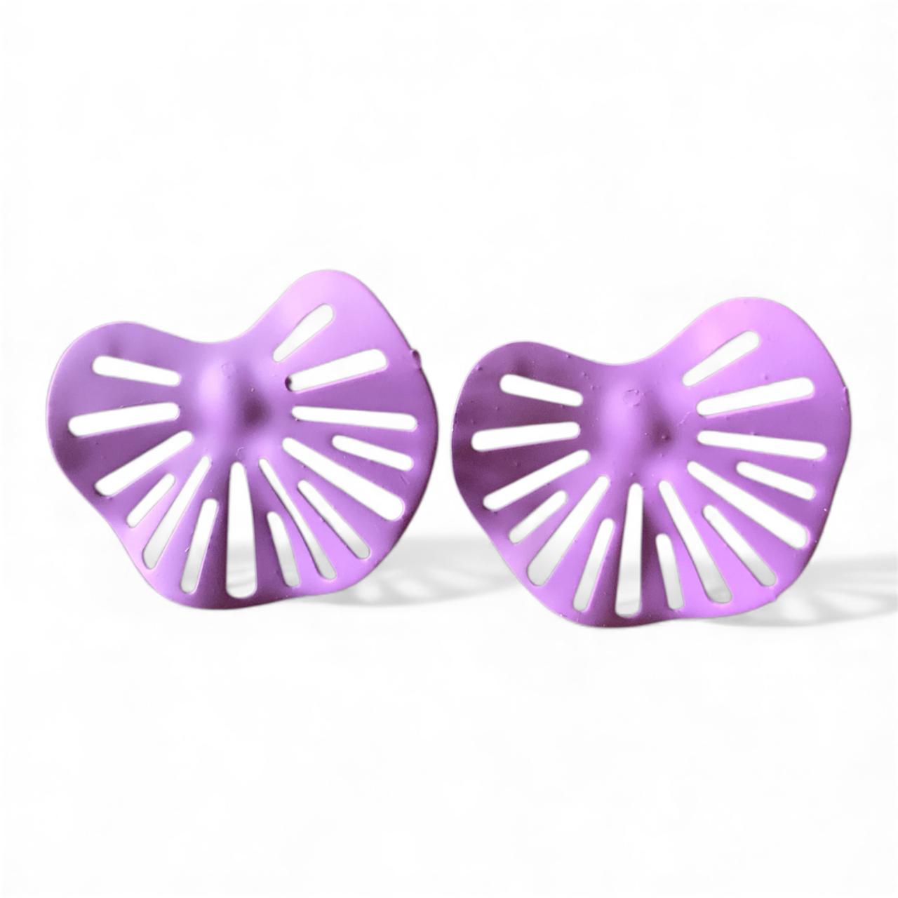 Colorful Metal Earrings in Korean Design at Best Price - RYZZ