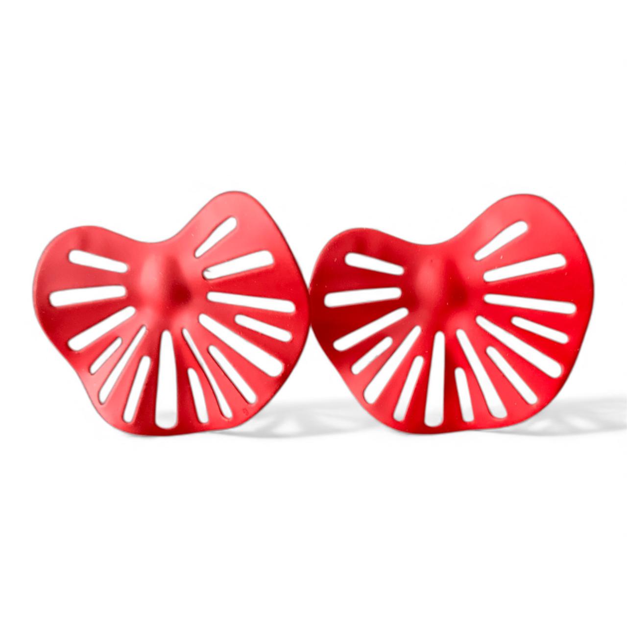 Colorful Metal Earrings in Korean Design at Best Price - RYZZ